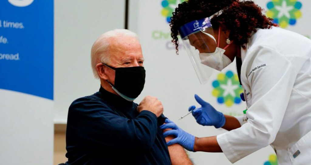Biden Leads the Way with Receiving COVID-19 Vaccine