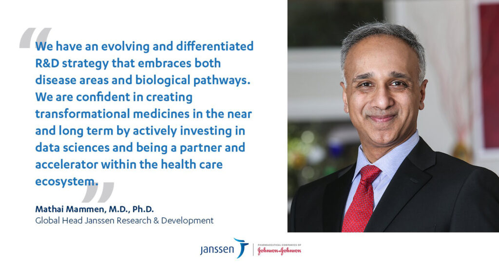 Dr. Mathai Mammen, J&J’s Global Head Of Research And Development, Is Confident Of Its Covid Vaccine