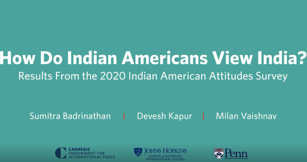 How Do Indian Americans View India?