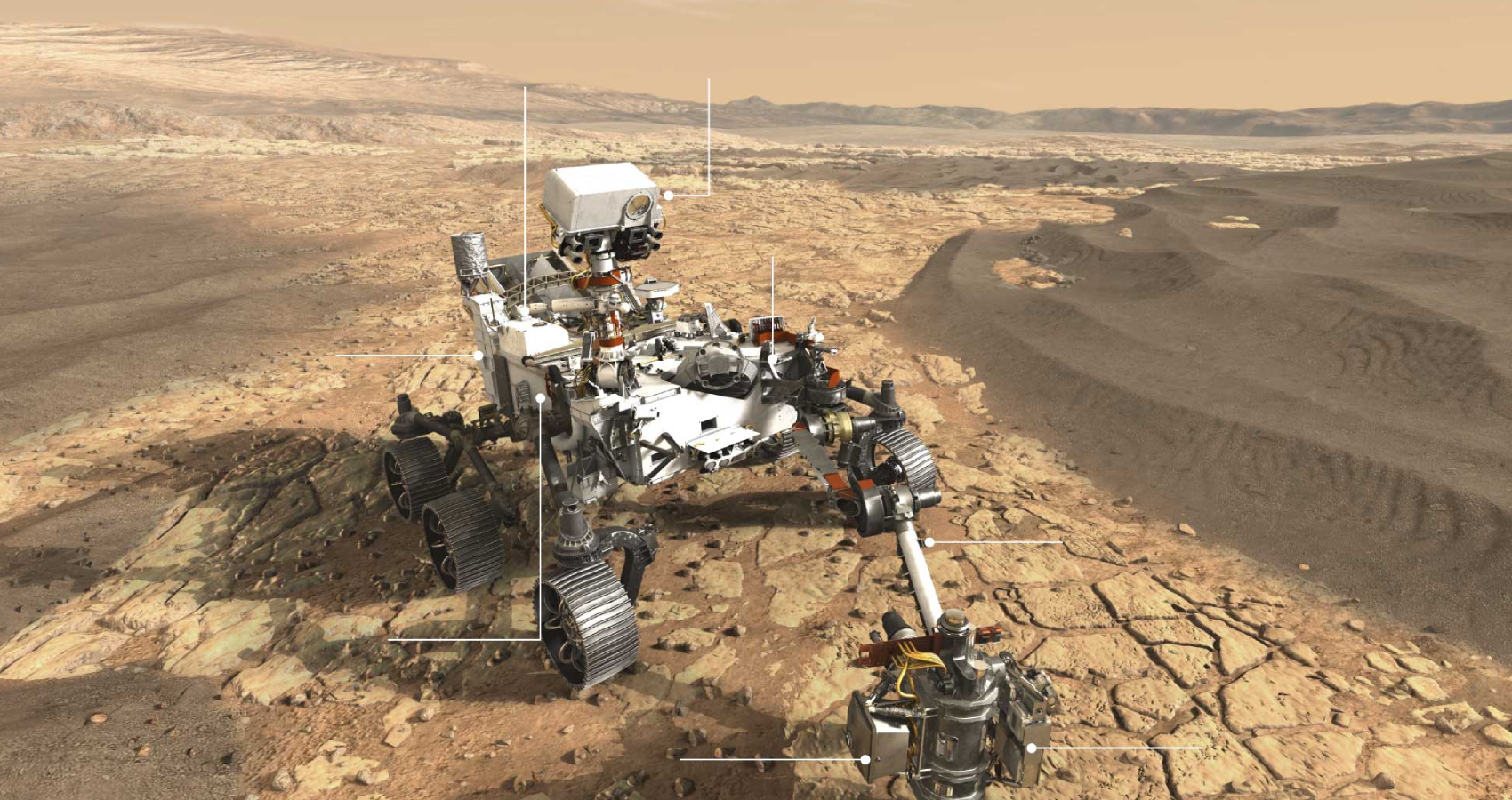 Rover Touches Down On Mars In Search Of Past Life Form