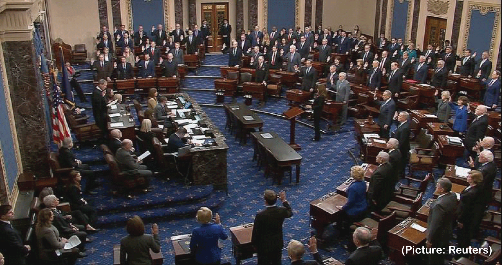 Trump Impeachment In Senate Begins On Tuesday