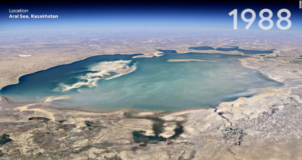 Google Earth’s New Timelapse Feature Shows Chilling Effect Of Climate Change