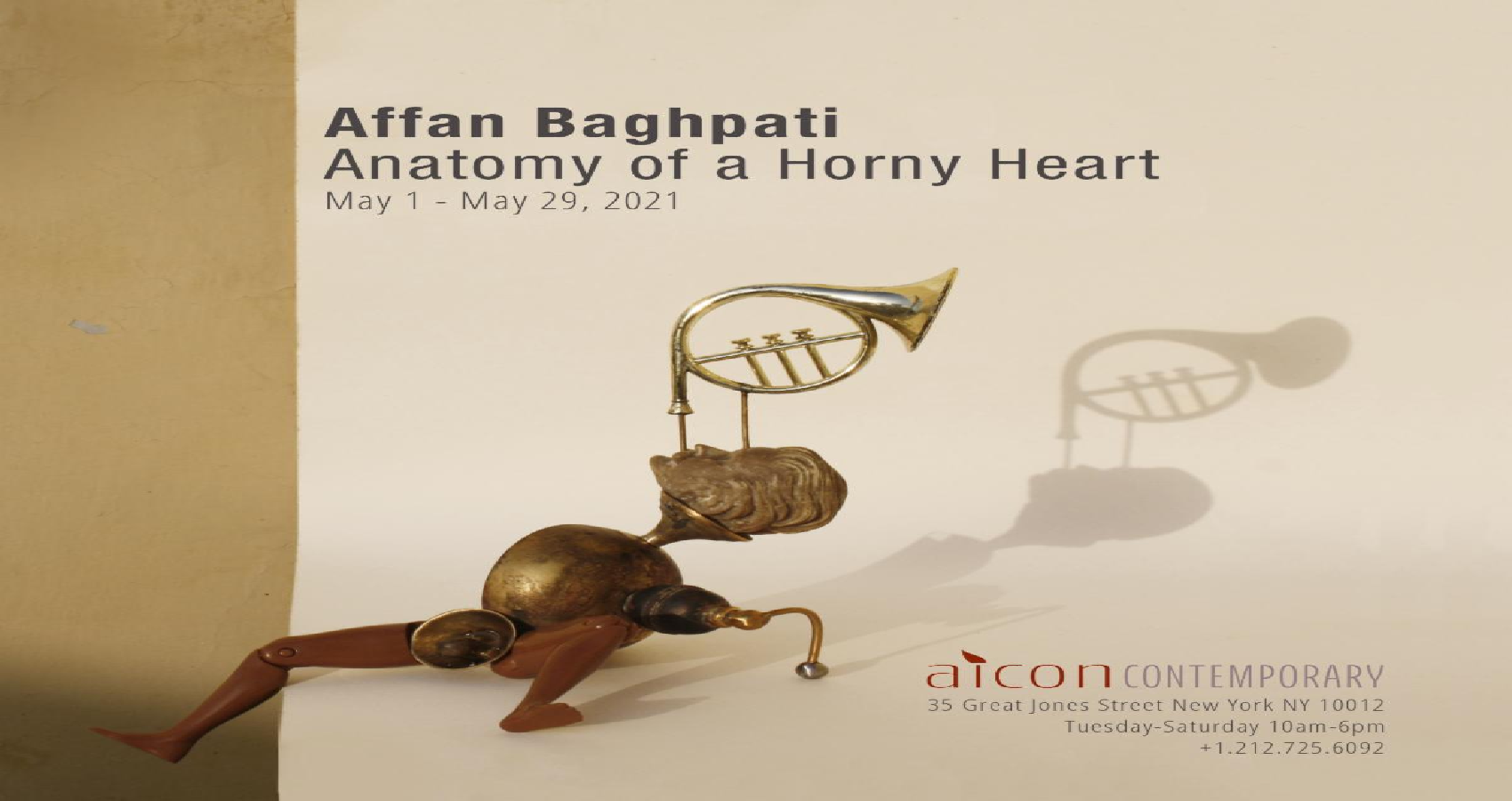 Affan Baghpati’s Solo Exhibition, Anatomy Of A Horny Heart In New York