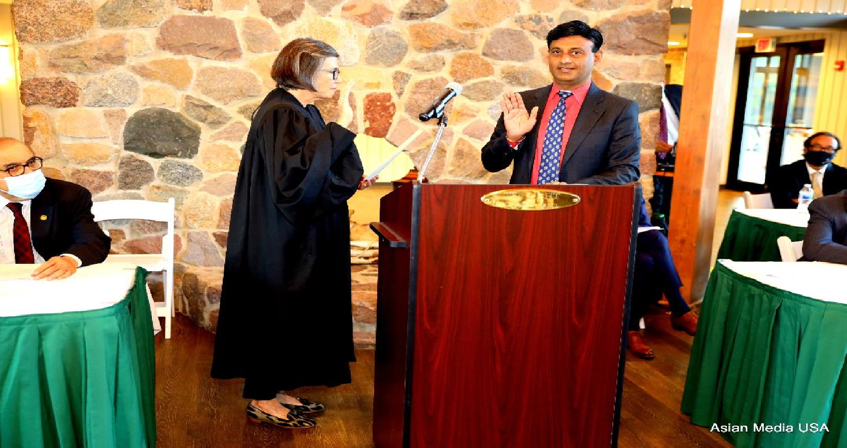 Dr. Suresh Reddy Officially Sworn In As Trustee Of Oak Brook, IL