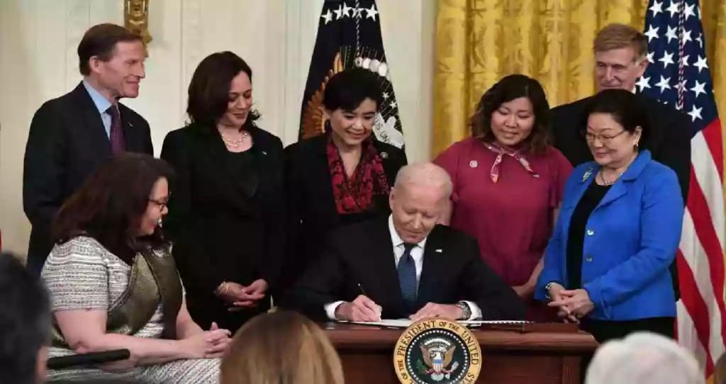 Biden Signs Covid-19 Hate Crime Act