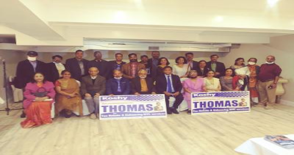 With Strong Support From Communities, Koshy Thomas’ Candidacy for District 23 of NYC Council Gaining momentum