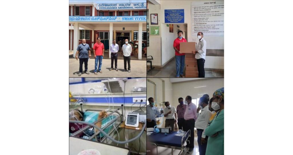 Dr. Amit Chakrabarty Leads Efforts On CO VENTILLLATORS DONATION Project For India