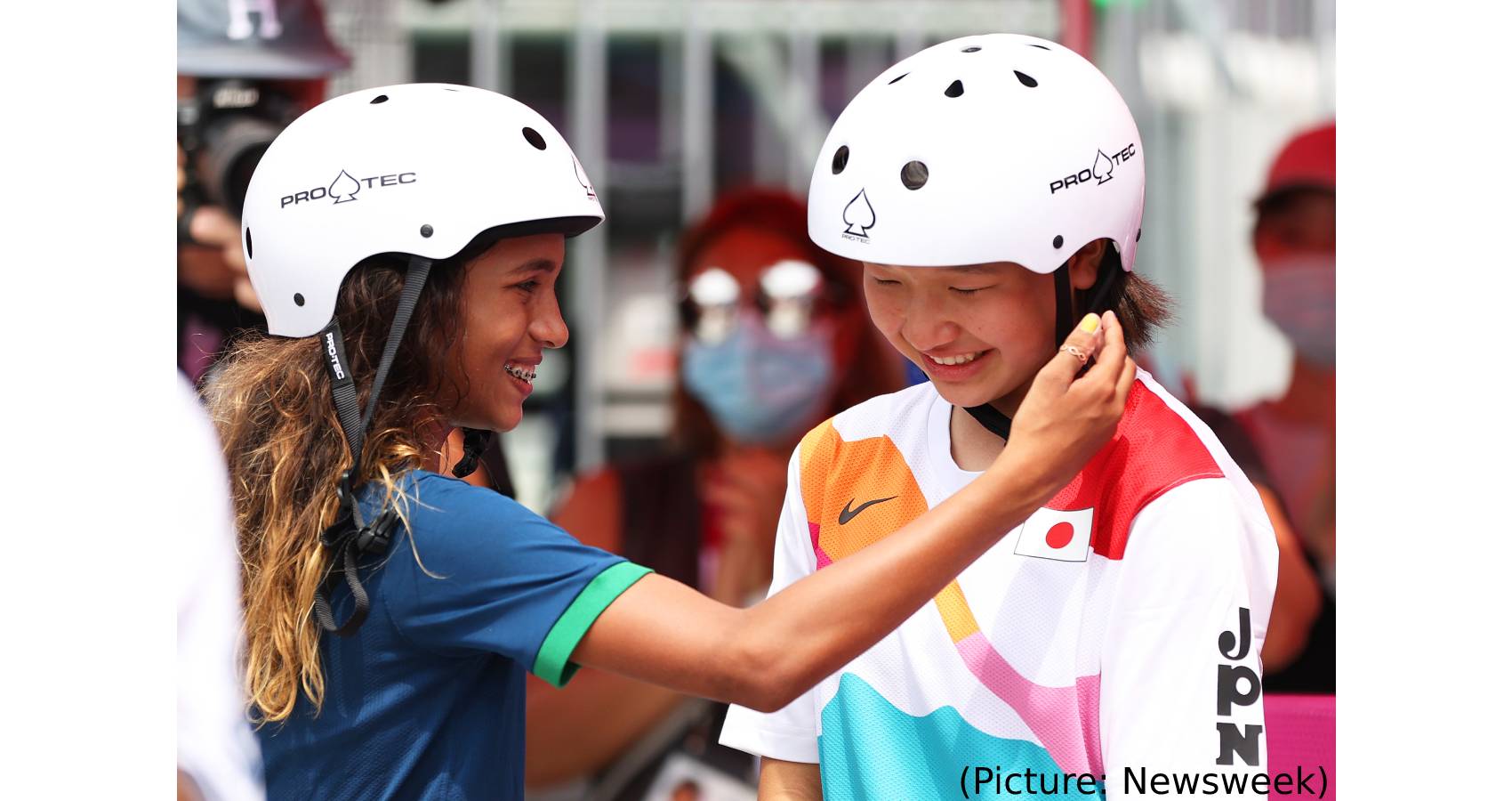 Two 13-Year-Old Skateboarders Are Stars Of Japan Olympics