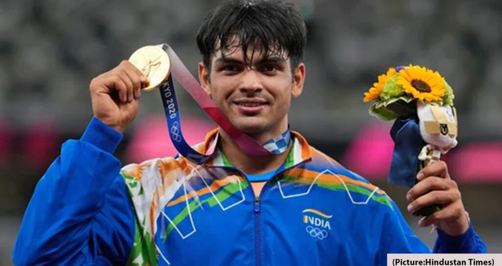Neeraj Chopra Makes India Proud By Winning Gold For India In Tokyo Olympics