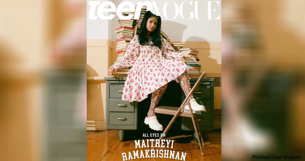 Maitreyi Ramakrishnan On Teen Vogue Cover
