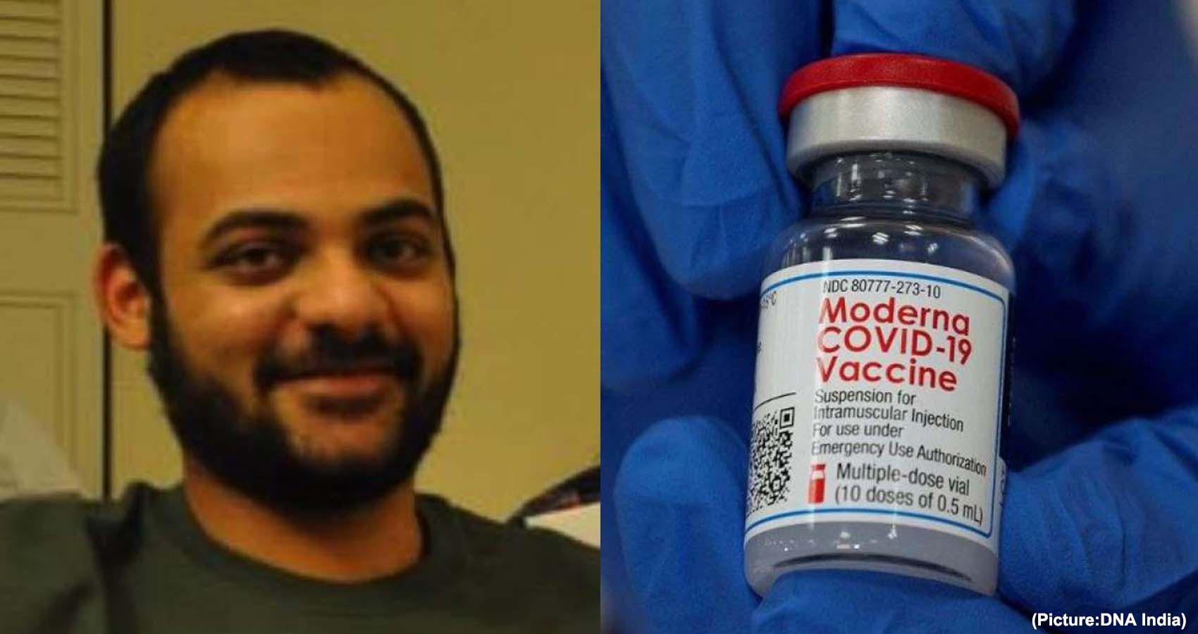 Indian American Scientist Named Primary Contributor To Invention Of Moderna’s Covid Vaccine