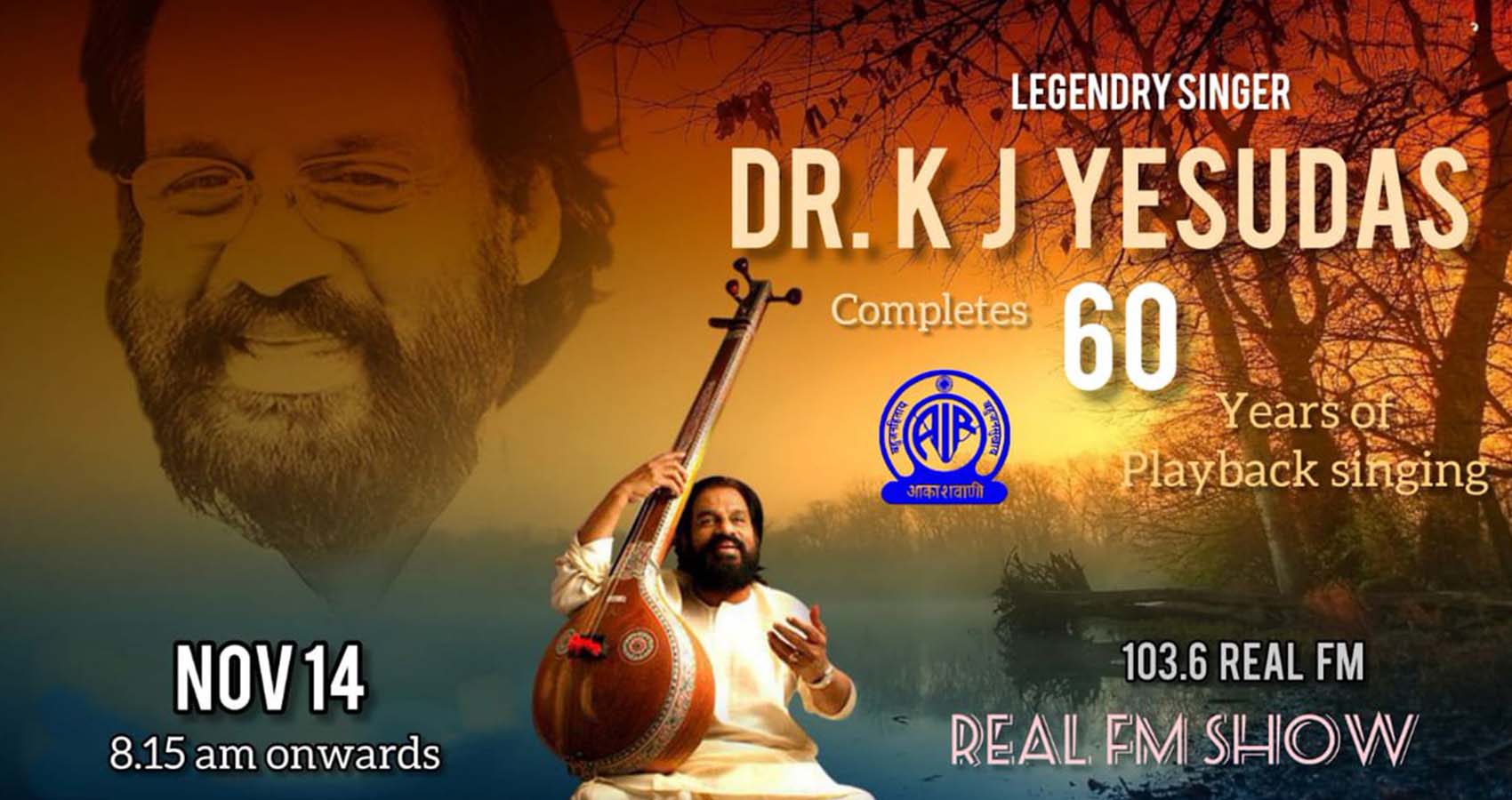 KJ Yesudas, With “Divine Voice” Marks For 60 Years As Playback Singer