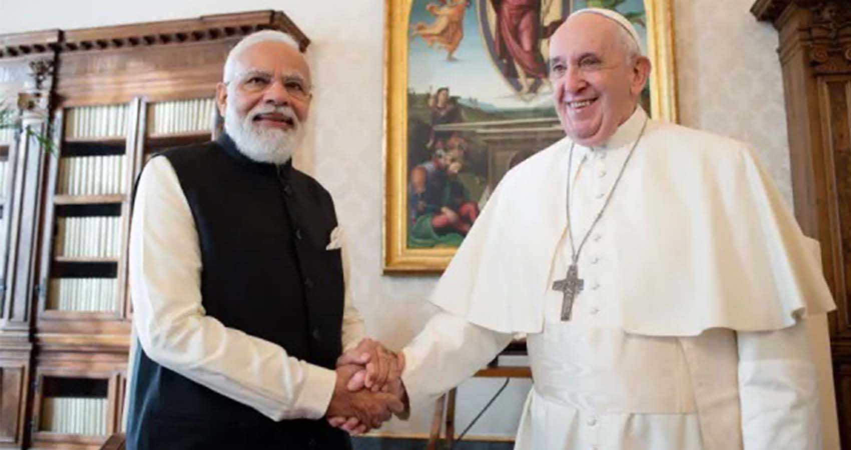 Narendra Modi Invites Pope Francis To Visit India During Meeting With Pope At The Vatican