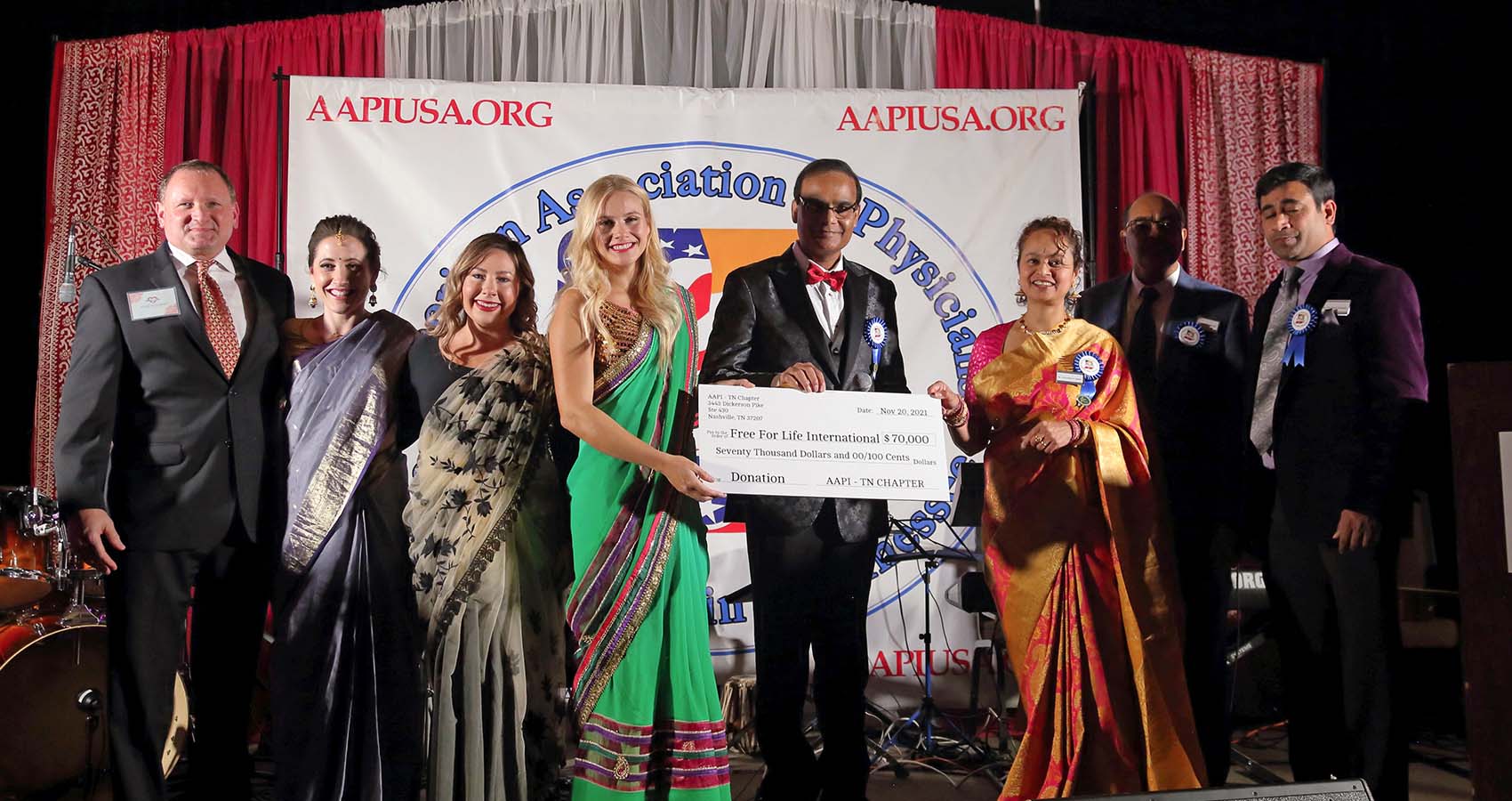 At AAPI Fall Governing Body Meeting, AAPI-TN Raises $75,000 To Fight Human Trafficking in India