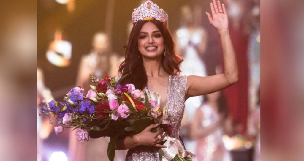 India’s Harnaaz Sandhu Is Crowned Miss Universe 2021