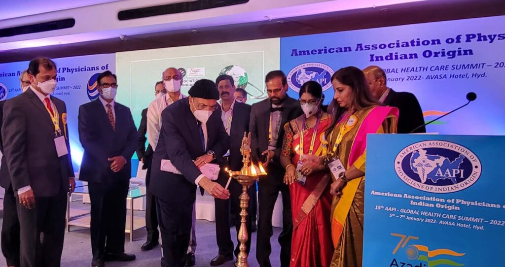 India’s Vice President Naidu Lauds Indian American Physicians For Being ‘Ambassadors Of Indian Value Systems’