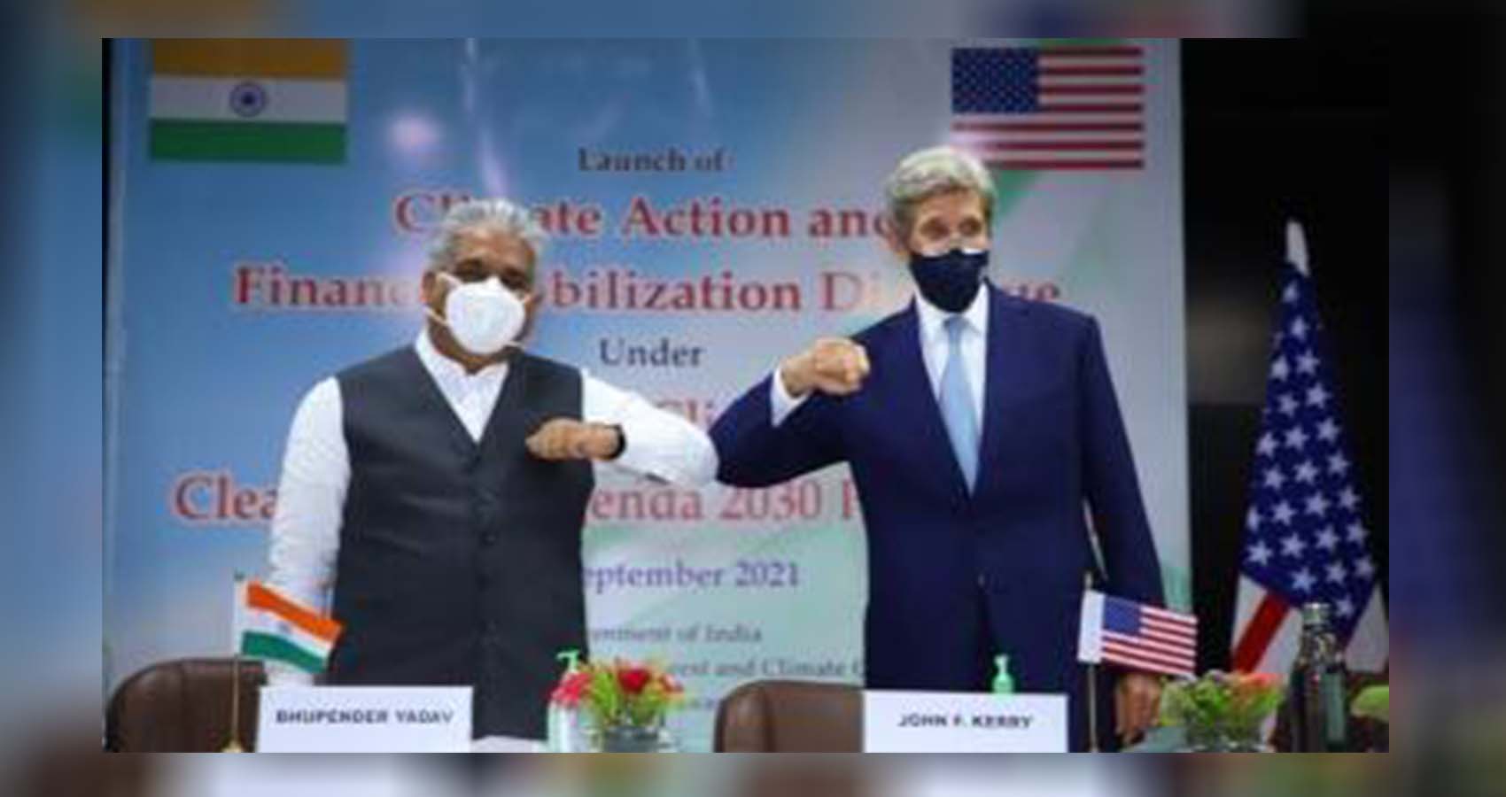 India’s Environment Minister Yadav Discusses Climate With US Envoy John Kerry