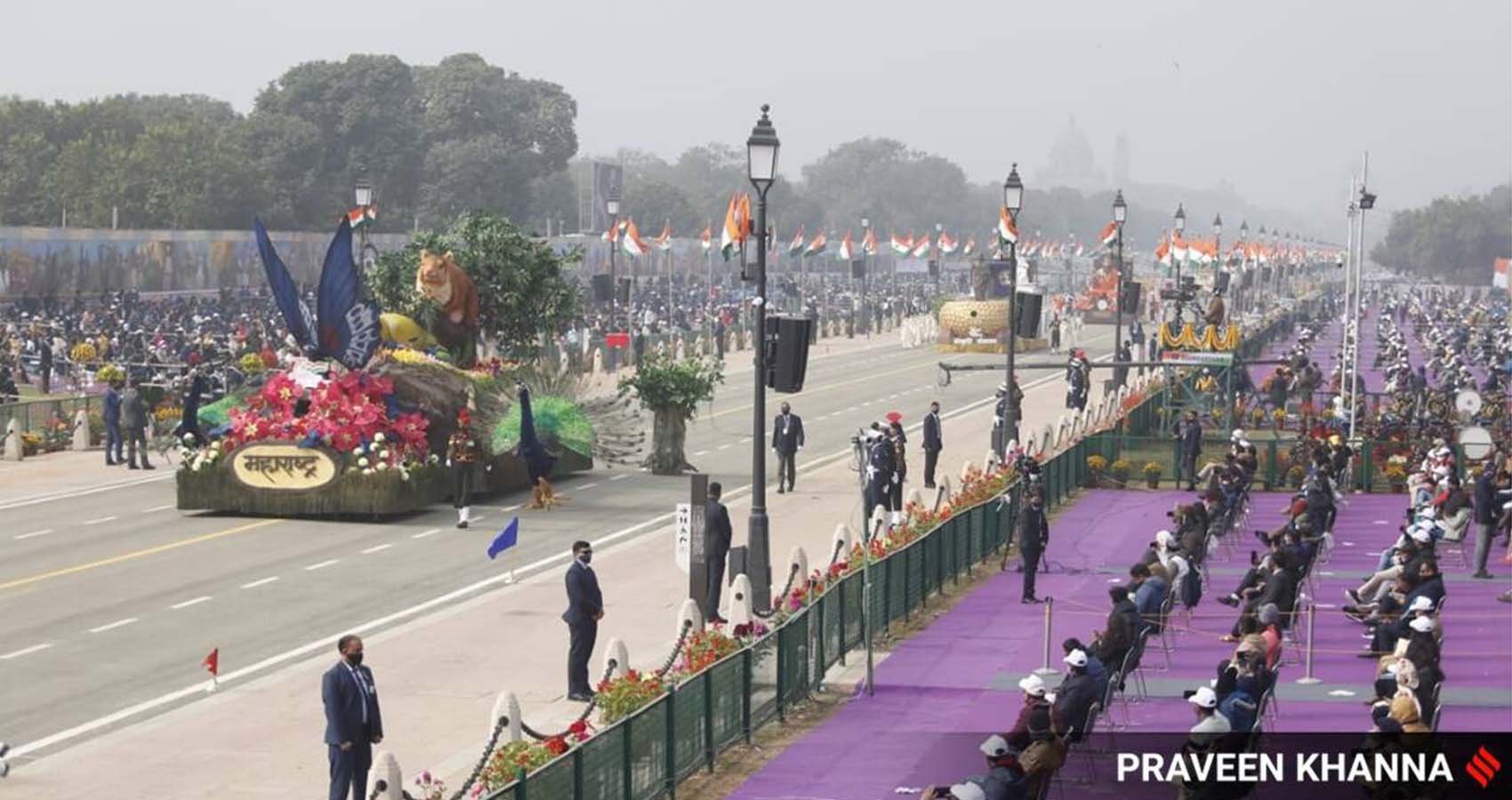 India Showcases Rich Cultural Heritage At 73rd Republic Day Parade