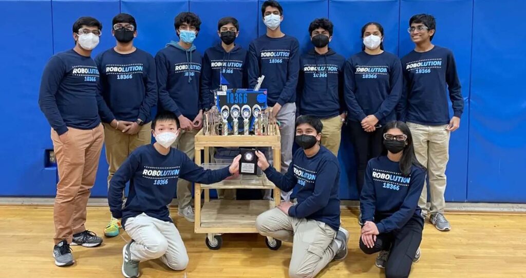 Indian American Kids-Led Trumbull Robotics Team Makes it to World Championship