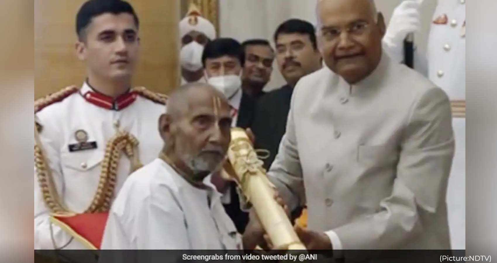 125-Year-Old Yoga Guru Receives Padma Shri