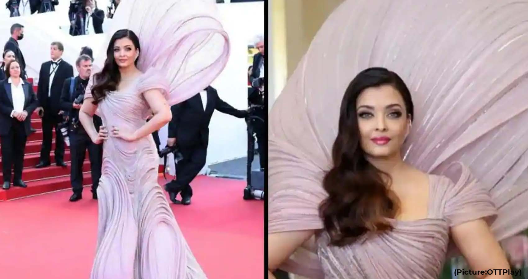 Aishwarya Rai’s Cannes Designer Says, ‘Petal’ Dress Represents Hope, Birth, And Beauty