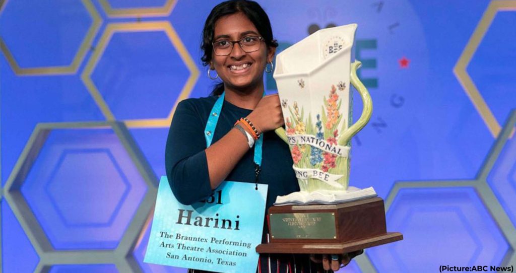 Harini Logan Is Spelling Bee Champion 2022