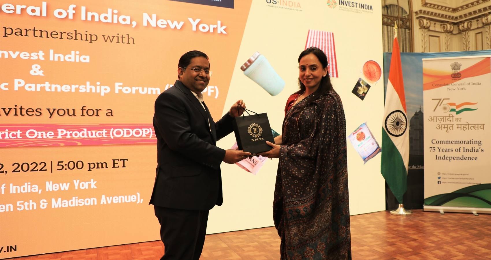 Consulate India In New York Organizes Roadshow On One-District-One-Product