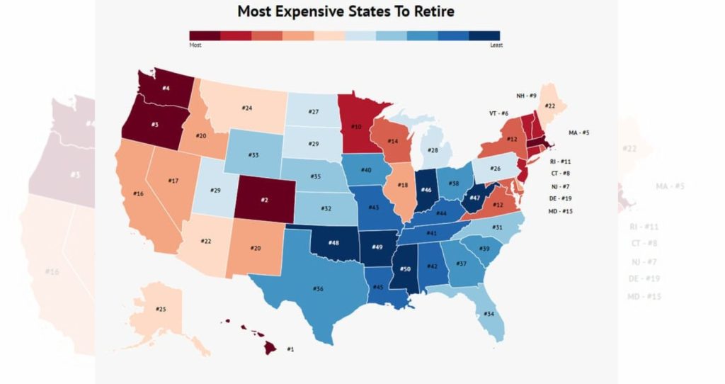 Connecticut Is the 3rd Most Expensive State to Retire