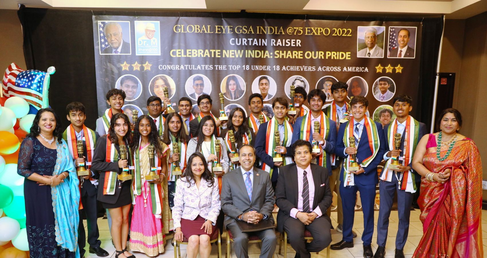 GSA India Expo @75 Curtain Raiser Honors Indian American Youth