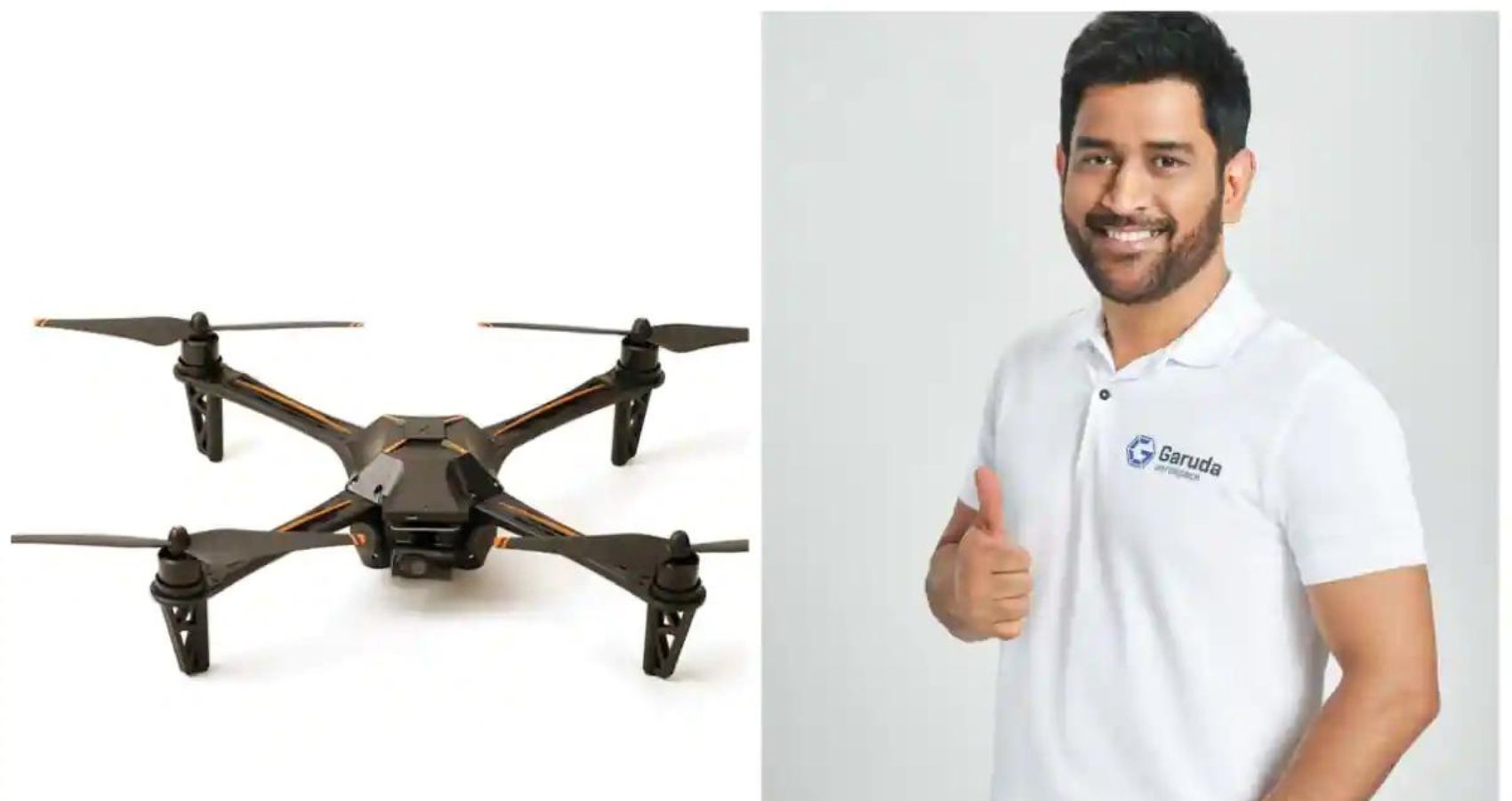 MS Dhoni Launches ‘Made-In-India’ Drone At Global Drone Expo 2022