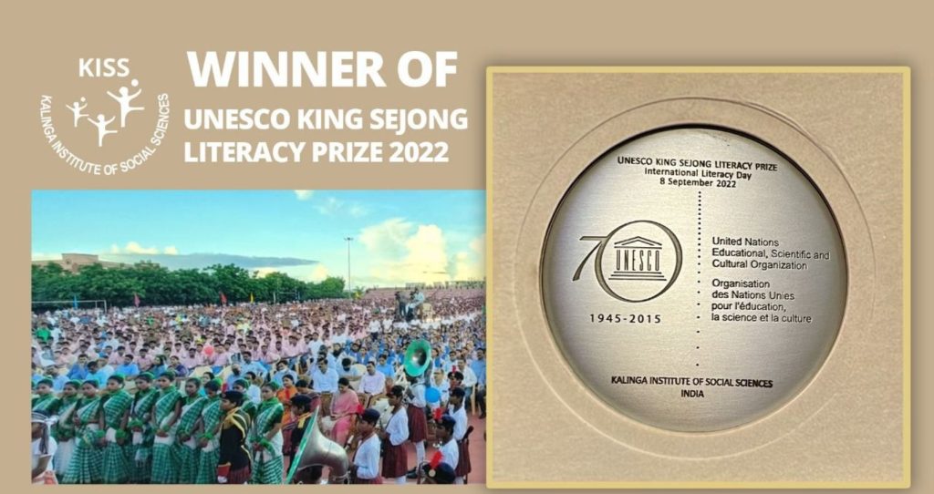 Kalinga Institute Of Social Sciences Wins UNESCO Literacy Prize 2022