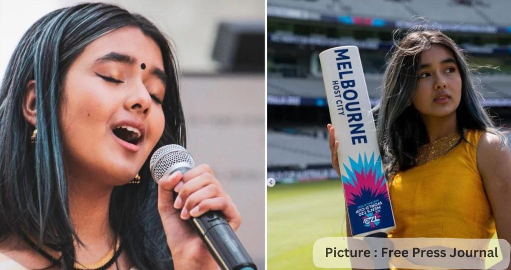 Janaki Easwar, 13-Year Old India Origin Singer Performs In T20 World Cup 2022