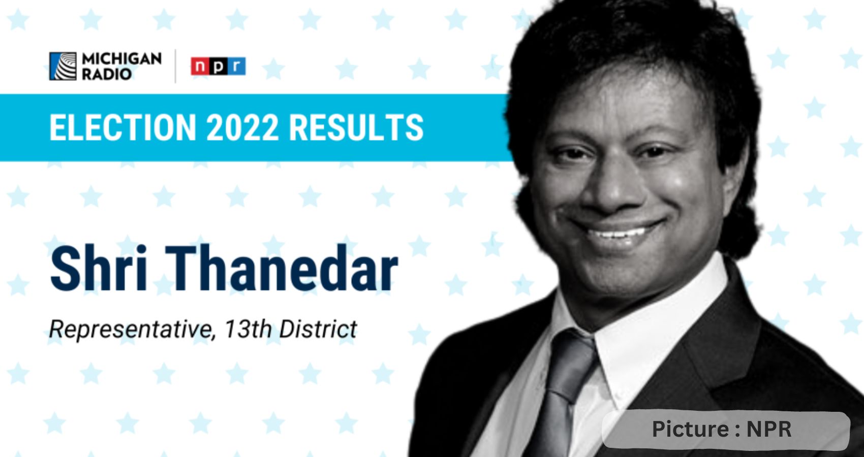 Shri Thanedar Elected To Michigan’s U.S. House District 13