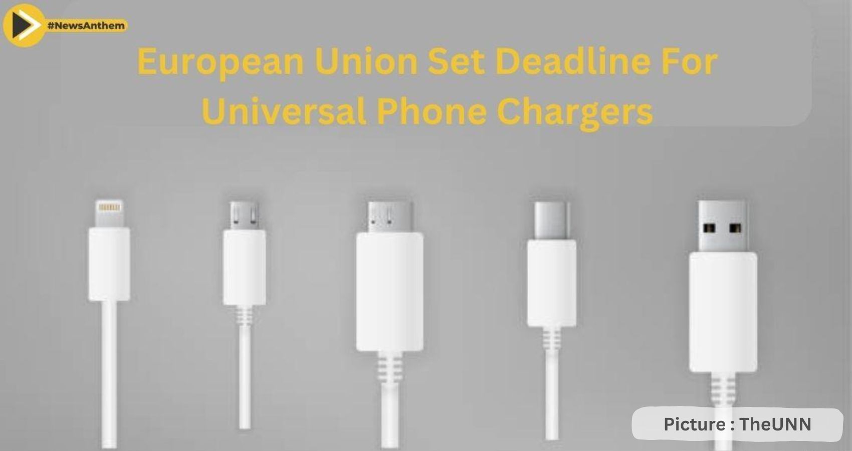 EU Plans To Implement Universal Phone Charger By December 2024
