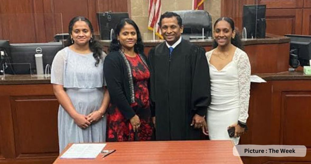 Surendran K. Pattel Sworn In As Judge In Texas