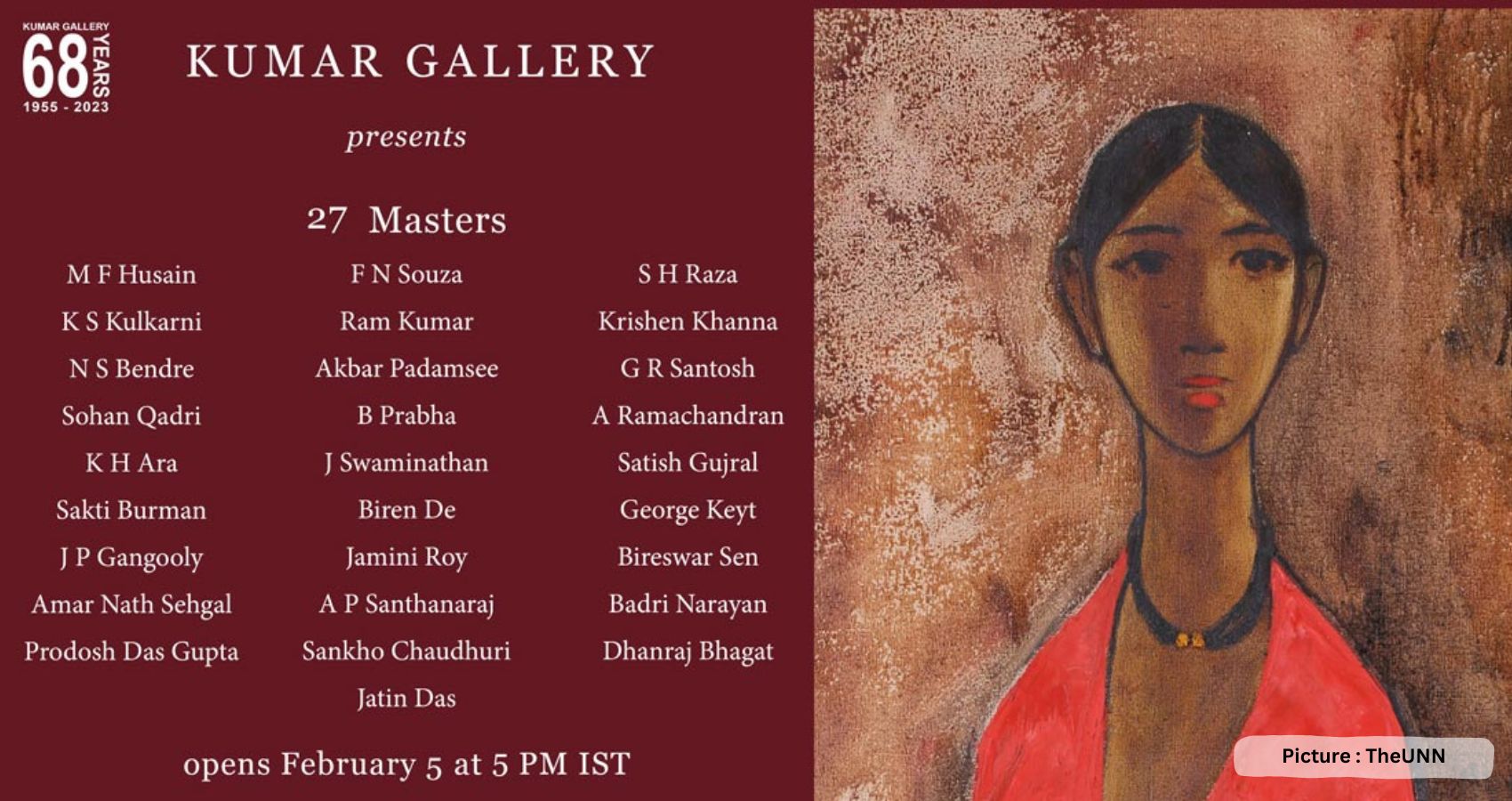 Kumar Gallery presents 27 MASTERS