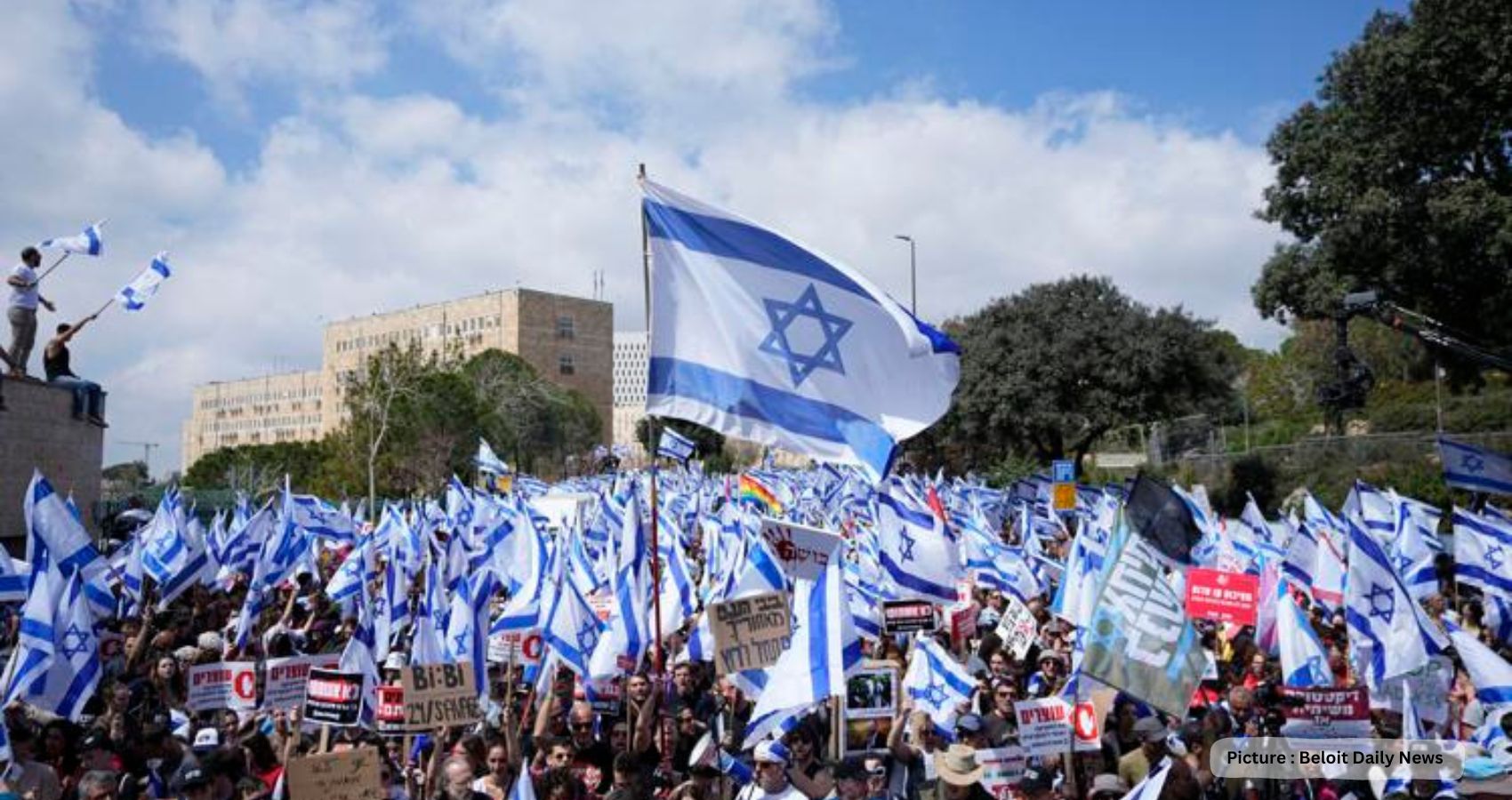 Netanyahu Succumbs To Mass Protests, Delays Judicial Overhaul