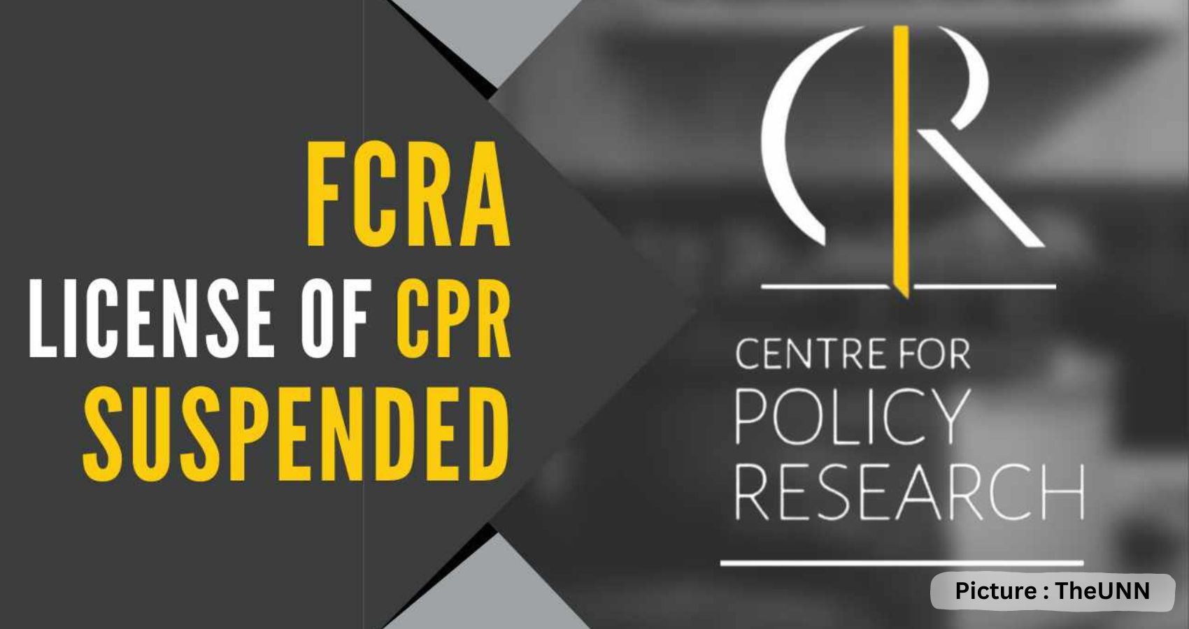 Think Tank CPR’s FCRA Suspended, Gets I-T Notice On Tax Exemptions