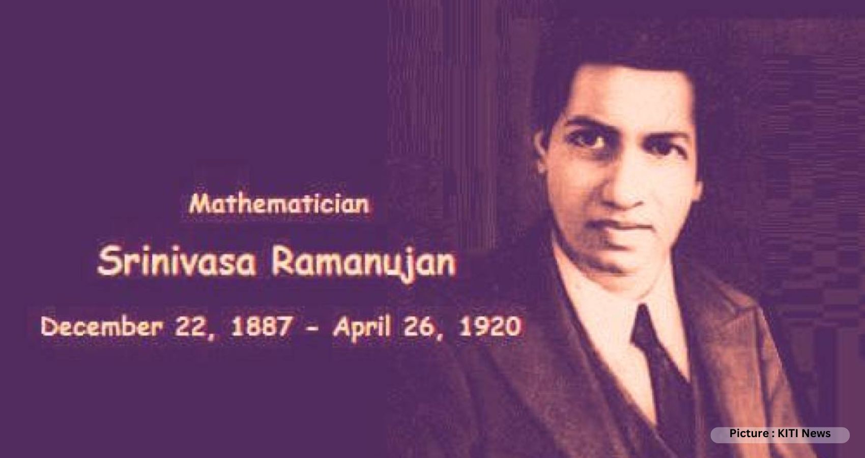 Mathematician Srinivasa Ramanujan Honoured at MIT