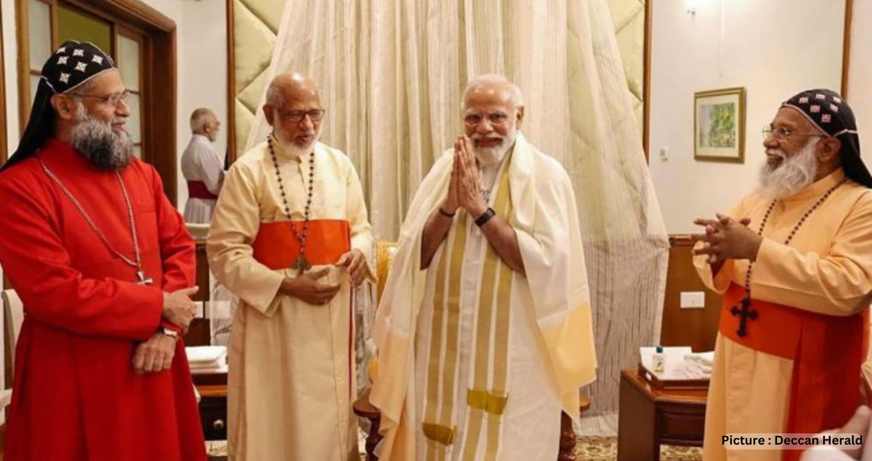 Modi Lures Kerala Christian Voters By Meetings With Bishops
