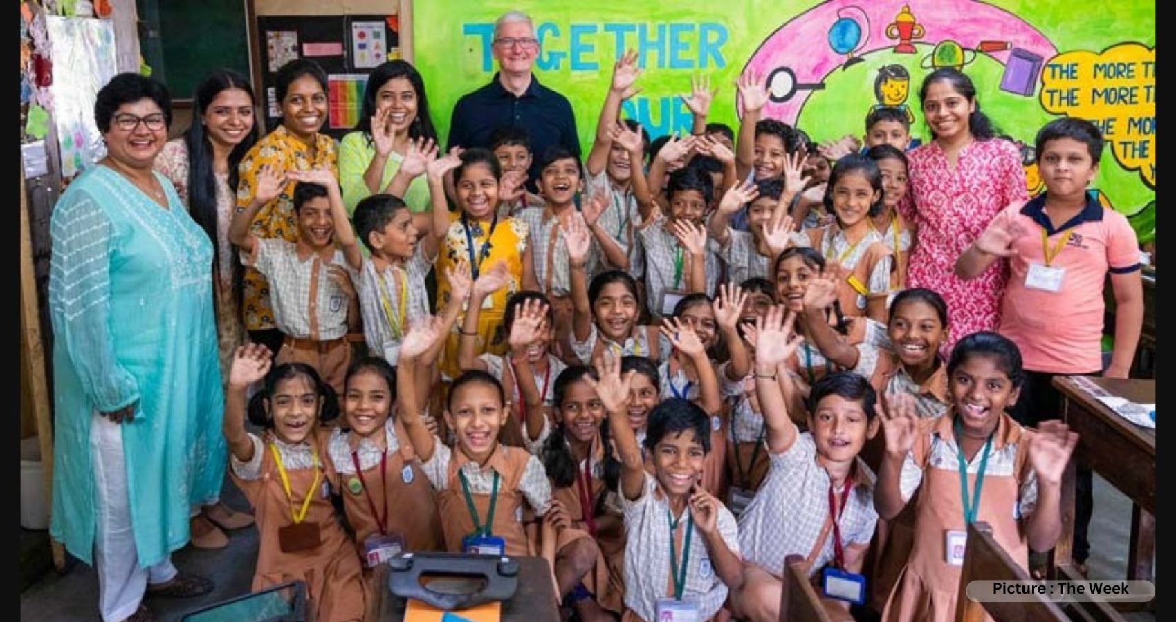 Tim Cook Impressed By Seeing Kids In India Learn Via Tech