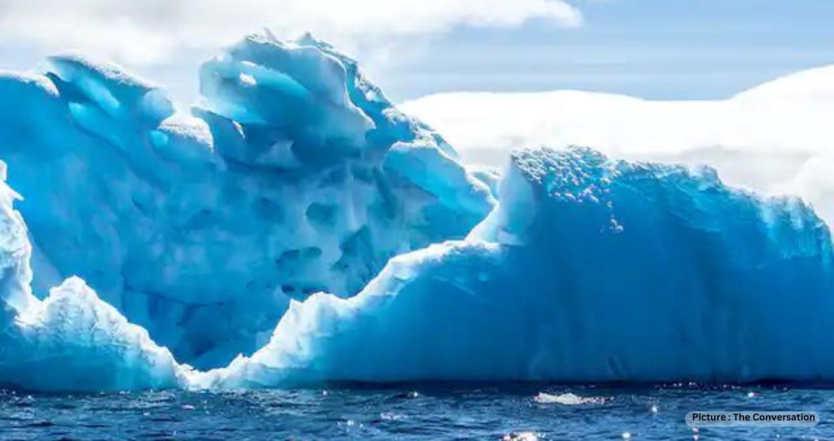 Cold Salty Water Sinking To Great Depths Off The Coast Of Antarctica
