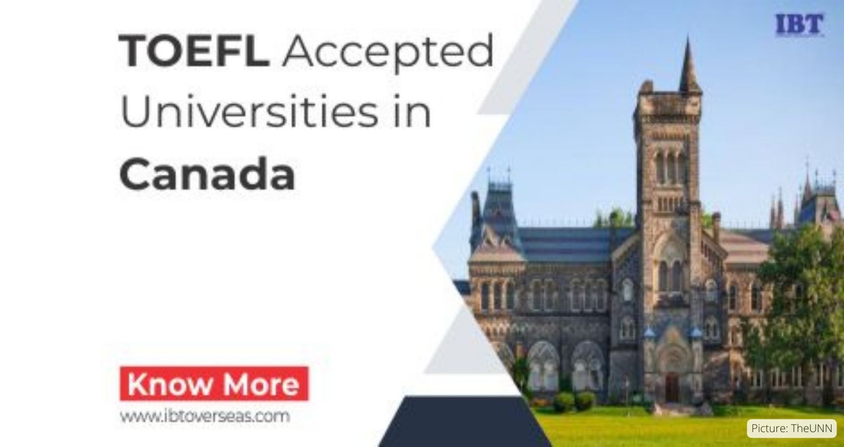 Canadian Universities Now Accept TOEFL iBT Scores