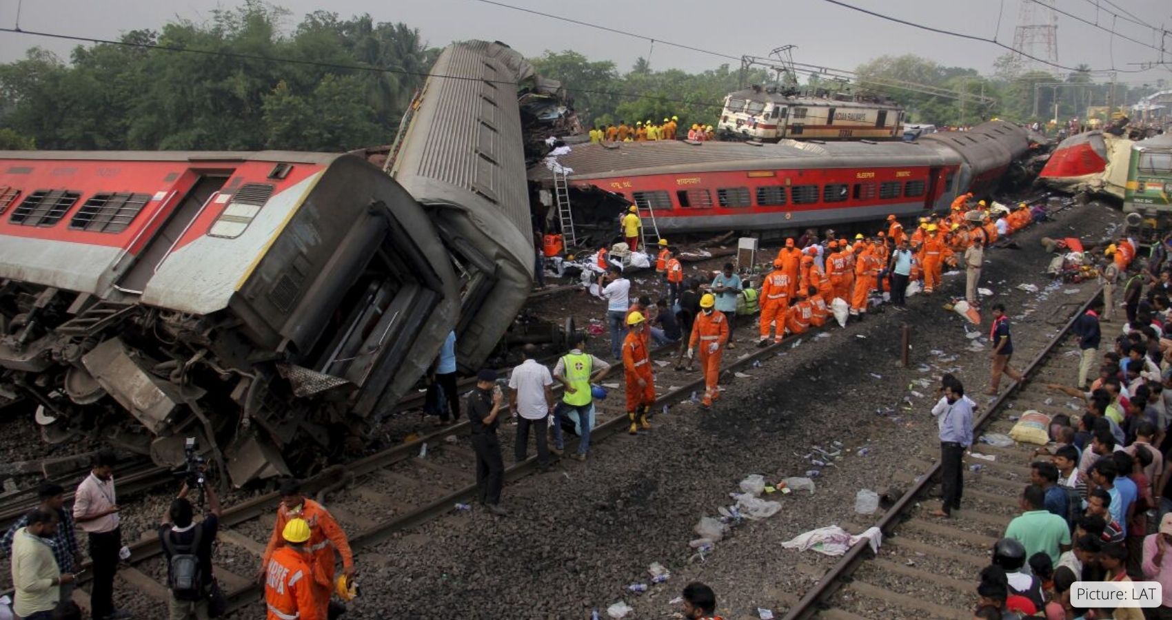 More Than 270 Dead and 900 Injured in Train Crash in India