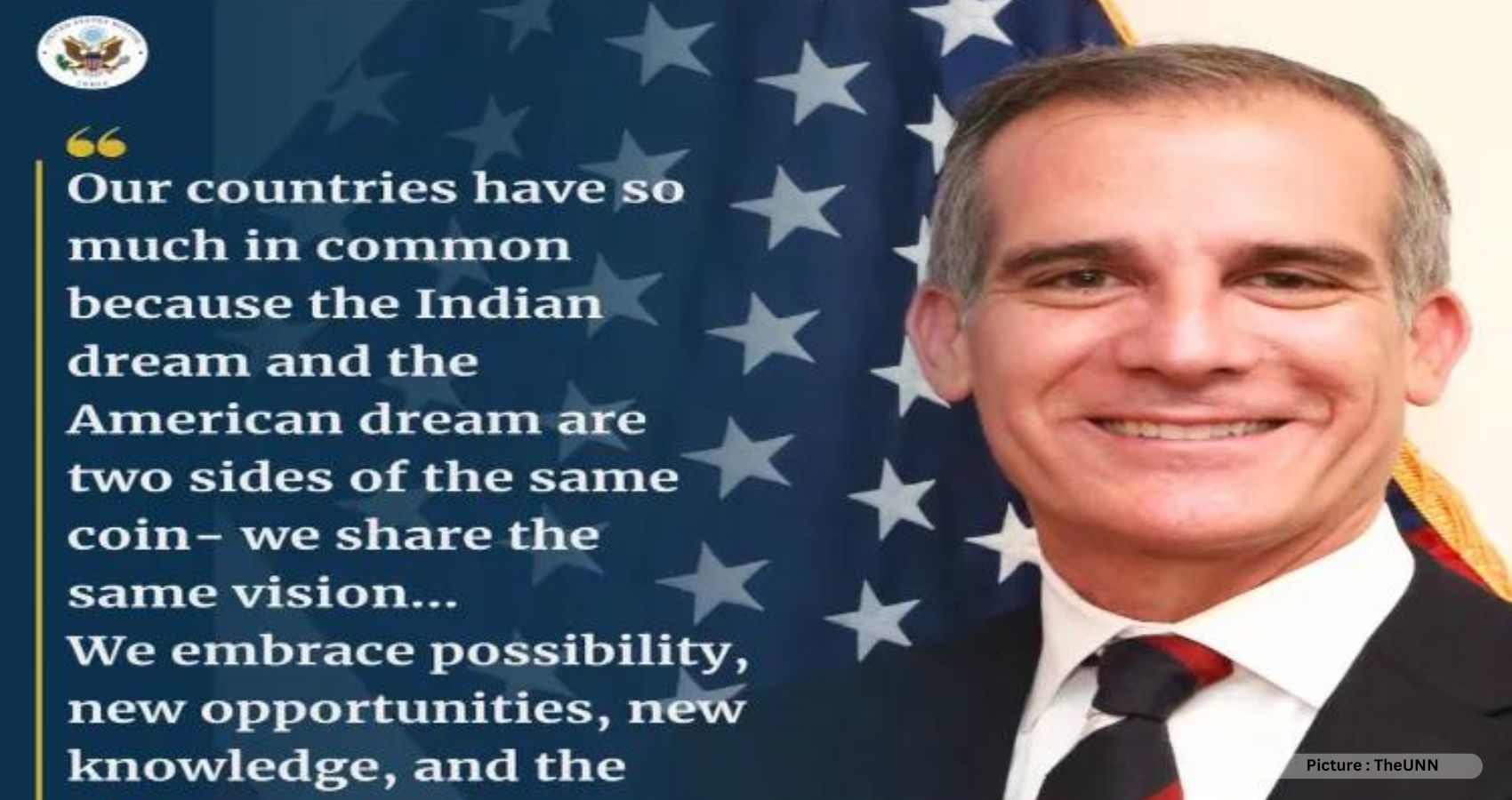 US-India Partnership To Turn Dreams Into Reality: Garcetti