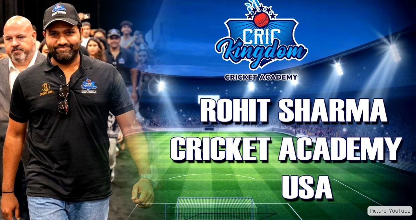 India’s Captain Rohit Sharma Inaugurates Bay Area Cricket Academy
