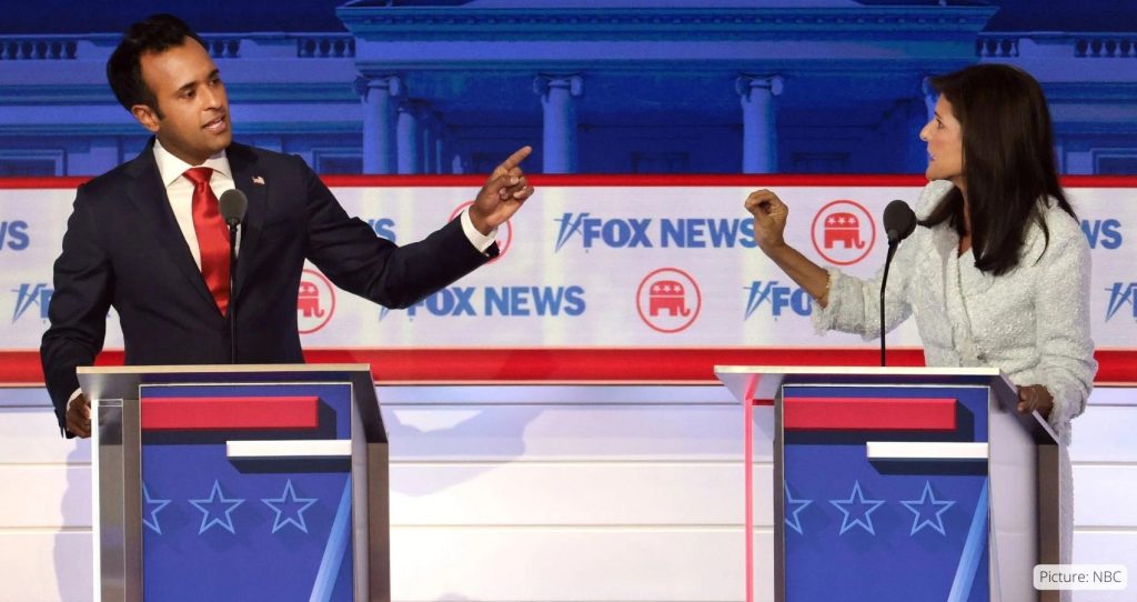 Republican Presidential Debate Showcases Standout Performances By Vivek & Hailey