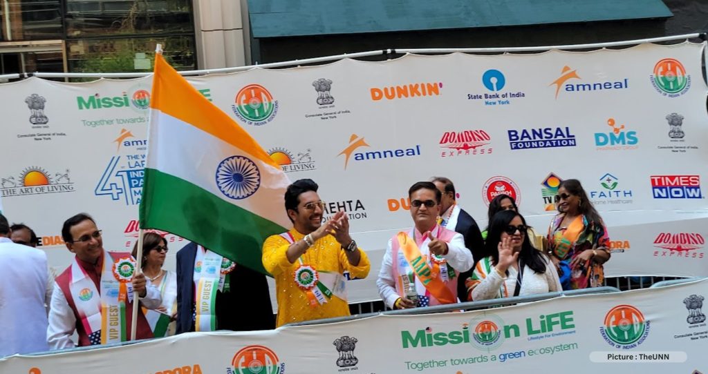 AAPI Honors India At India Independence Day Parade 2023 in New York