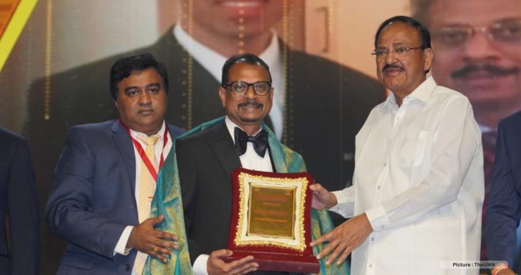 Dr. Sudhakar Jonnalagadda Honored with Excellence in Medicine Award By TANA