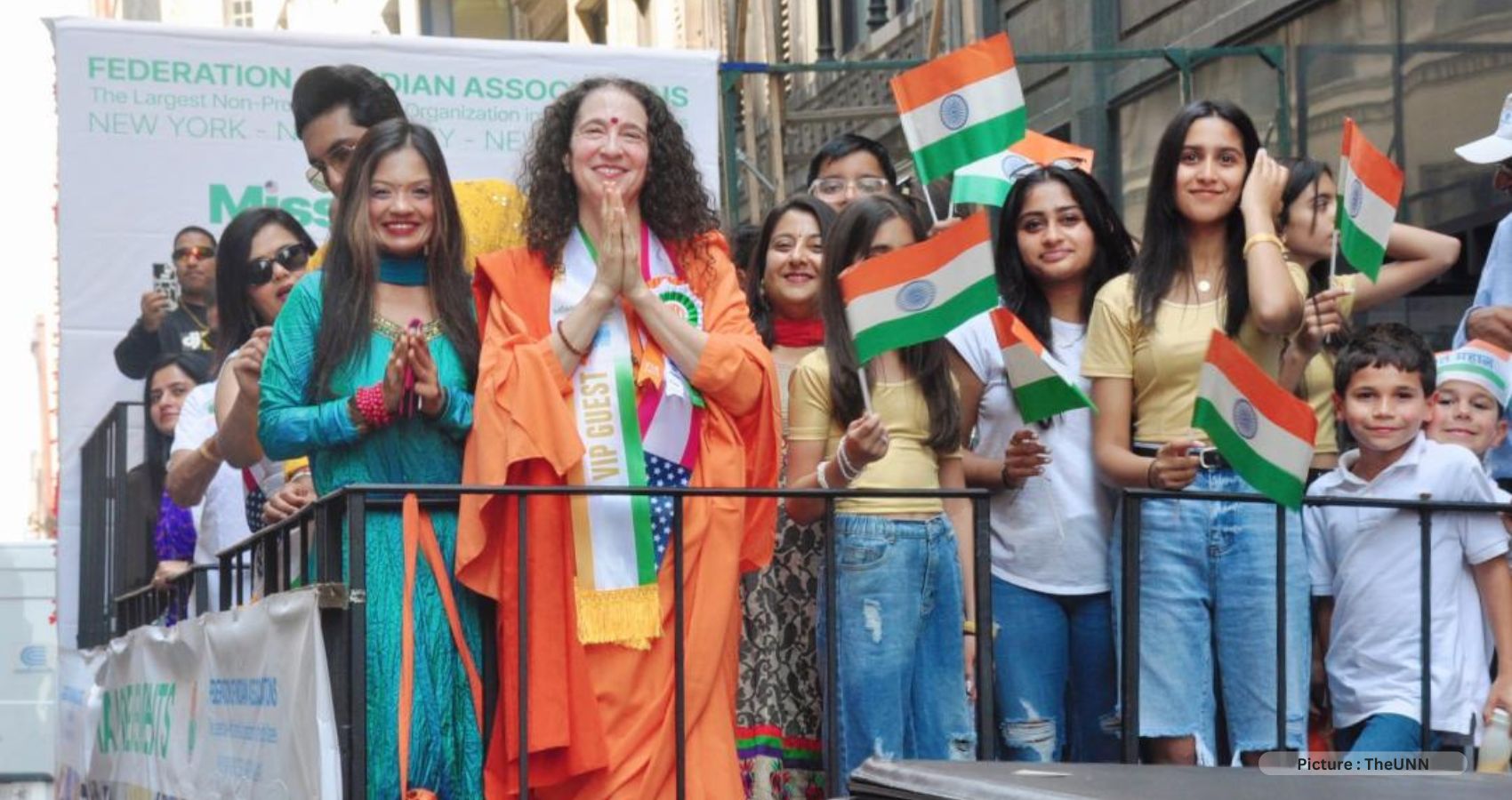 India Day Parade Celebrates Indian Spirituality, Art, Cinema, and Women